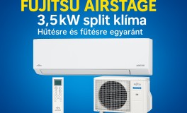 Fujitsu AIRSTAGE 3,5kW split klíma 