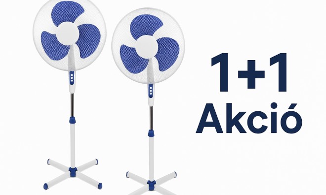 1+1 Webber 40 cm – Álló ventilátor