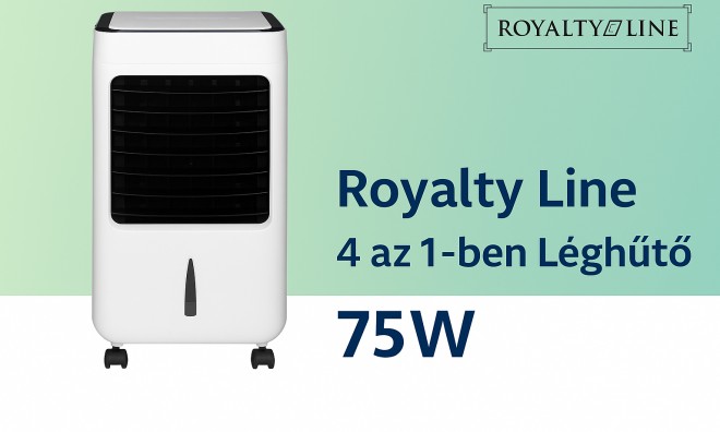 Royalty Line 4 az 1-ben Léghűtő 75W