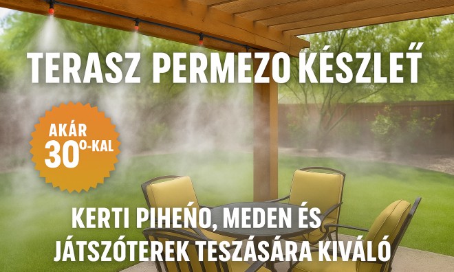 Teraszhűtő Páraképző Rendszer 20m