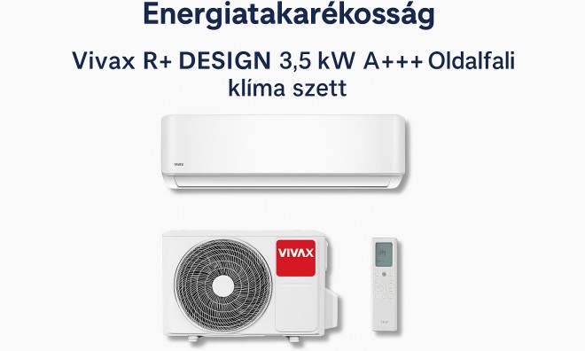 Vivax R+ 3,5kW A+++ Takarékos Klíma