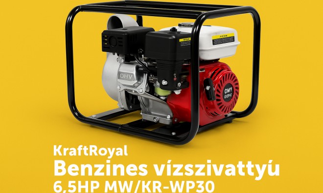 KraftRoyal Benzines Vízszivattyú