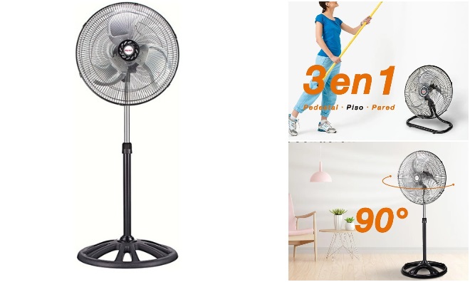 18'' Ipari Ventilátor – 2 az 1-ben