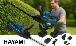 Hayami 96V akkumulátoros sövényvágó