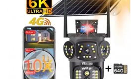 12 MP 4G kültéri megfigyelő kamera 