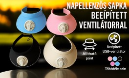 Nyári Sapka Beépített Ventilátorral