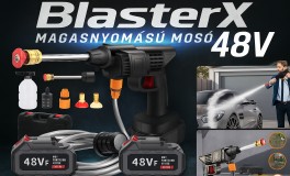 BlasterX Magasnyomású mosó 48V