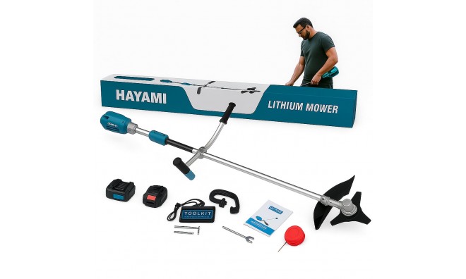 HAYAMI Akkumulátoros Fűkasza 2
