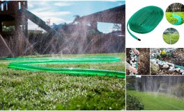 4 db Kerti esőztető locsolótömlő 