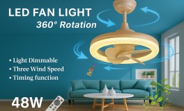 LED Ventilátoros Mennyezeti Lámpa