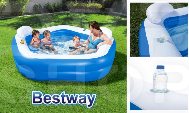 Bestway medence 213x207x69cm
