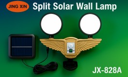 JING XIN solar kültéri fali lámpa