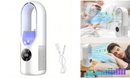 Ventilátor LED-es +párásító funkció