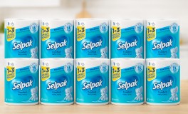 10 db SELPAK 2 rétegű papír törlő