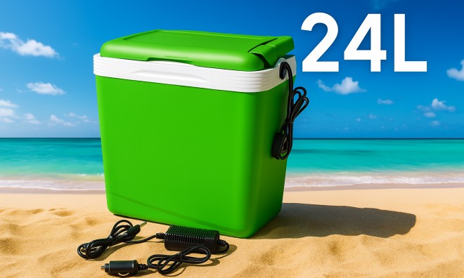 Elektromos hűtőtáska 12V/230V 24L