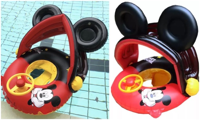 Mickey egér beülős baba úszógumi