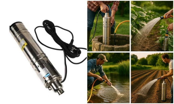 FLINKE Csőkút Szivattyú – 1.5 kW