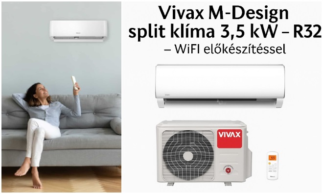 Vivax M-Design 3.5 kW split klíma