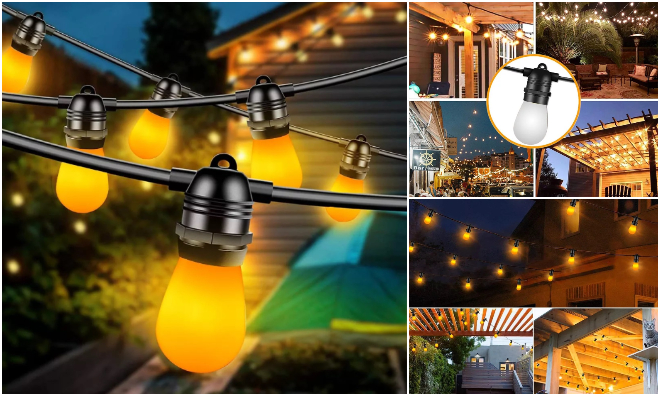 LED Kültéri Fényfüzér 15m IP65