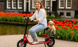 Elektromos Roller levehető üléssel