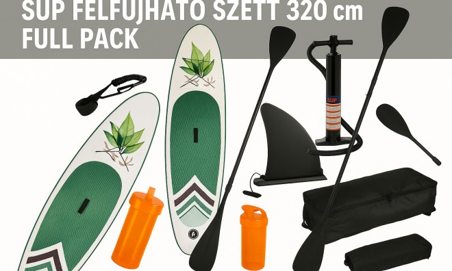 XL-es SUP Felfújható Szett 320 cm 