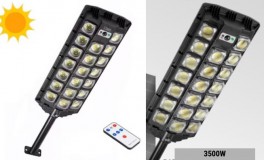 3500W Extra erős napelemes lámpa
