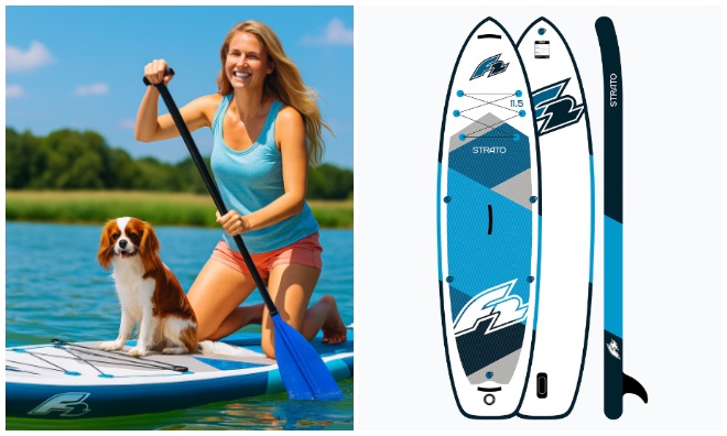 SUP deszka F2 Sector 10'5'' kék