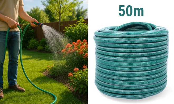 4 rétegű kerti tömlő 50m (1/2'')