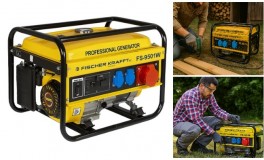 Erős 9500W benzines áramfejlesztő