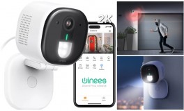 Winees 2K 4MP Wifi kültéri kamera