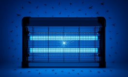 LED Szúnyog- és Légycsapda Lámpa 6W
