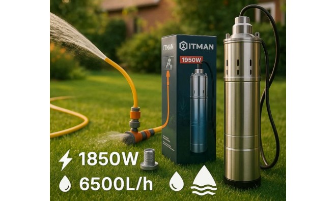 Hitman mélykúti szivattyú 1850w