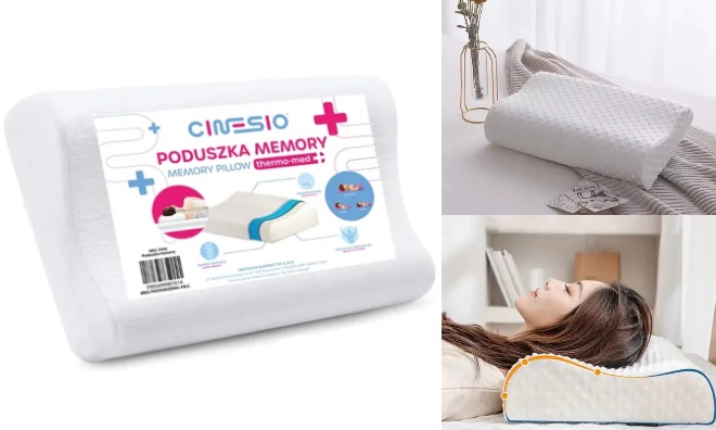 Memóriahabos ortopéd párna