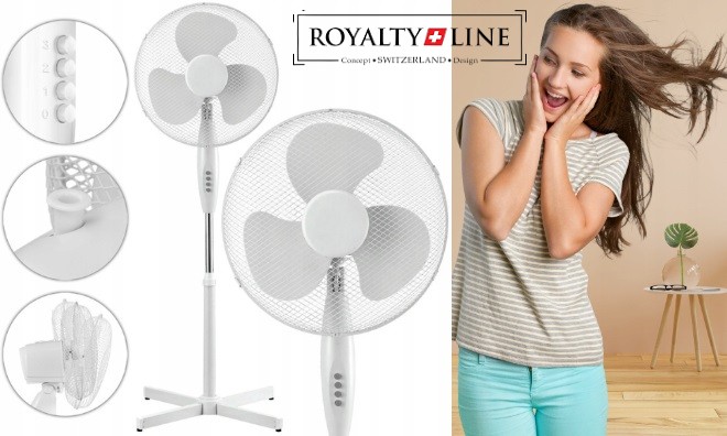 Royalty Line Álló Ventilátor 16''