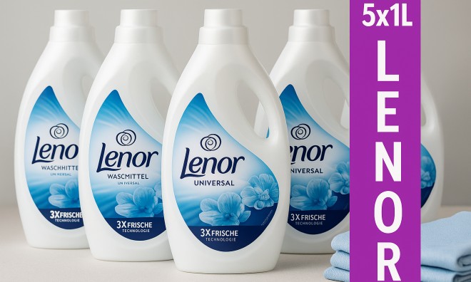 Lenor folyékony mosószer 5x1L 