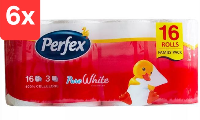 PERFEX 6x16 tekercs wc papír