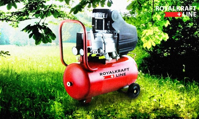 RoyalKraft 25L Légkompresszor
