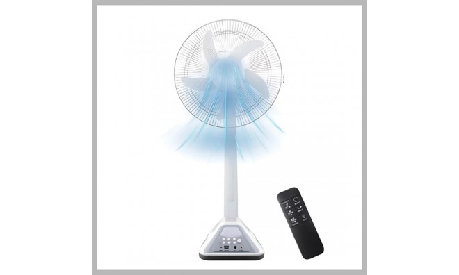 Akkumulátoros, 16'' állóventilátor