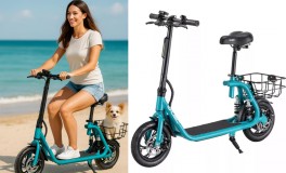 Elektromos Roller levehető üléssel