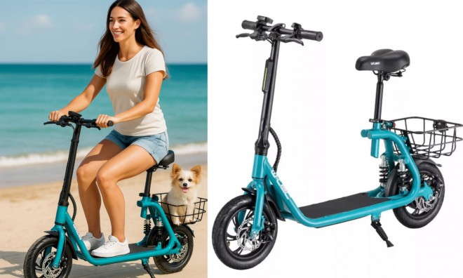 Elektromos Roller levehető üléssel