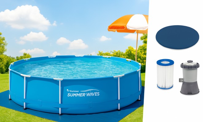 Summer komplett medence szett 366cm