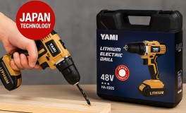 Hayami 48V-os 28 részes fúró szett