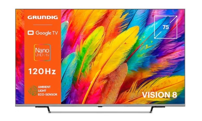 Grundig 75'' 4K Ultra HD TV - 189cm