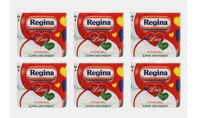 6x2 tekercs Regina kéztörlő 2 réteg