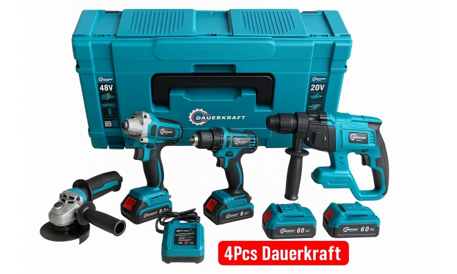 DauerKraft 4 r. akkus szerszámszett