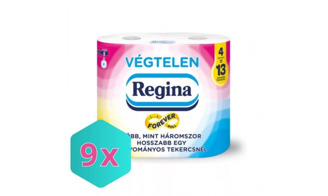 9x4 tekercs Regina Toalettpapír