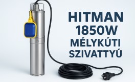 Hitman 1850W Mélykúti Szivattyú
