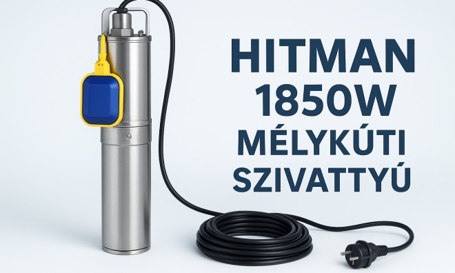 Hitman 1850W Mélykúti Szivattyú