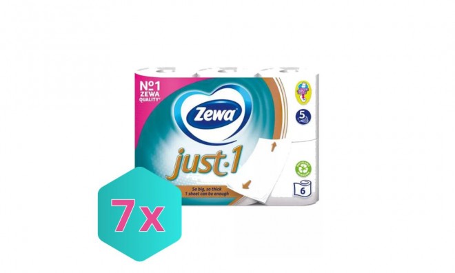 7x6 db Zewa toalettpapír 5 rétegű