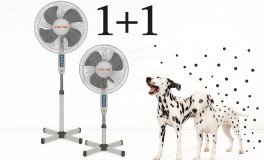 1+1 Energiahatékony álló ventilátor